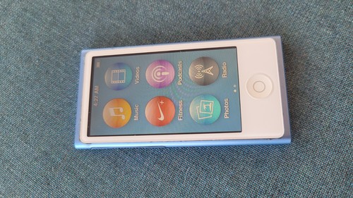 Apple ipod nano - ipod, blu